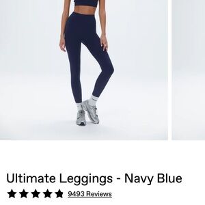 Adanola Black High-Waisted Leggings